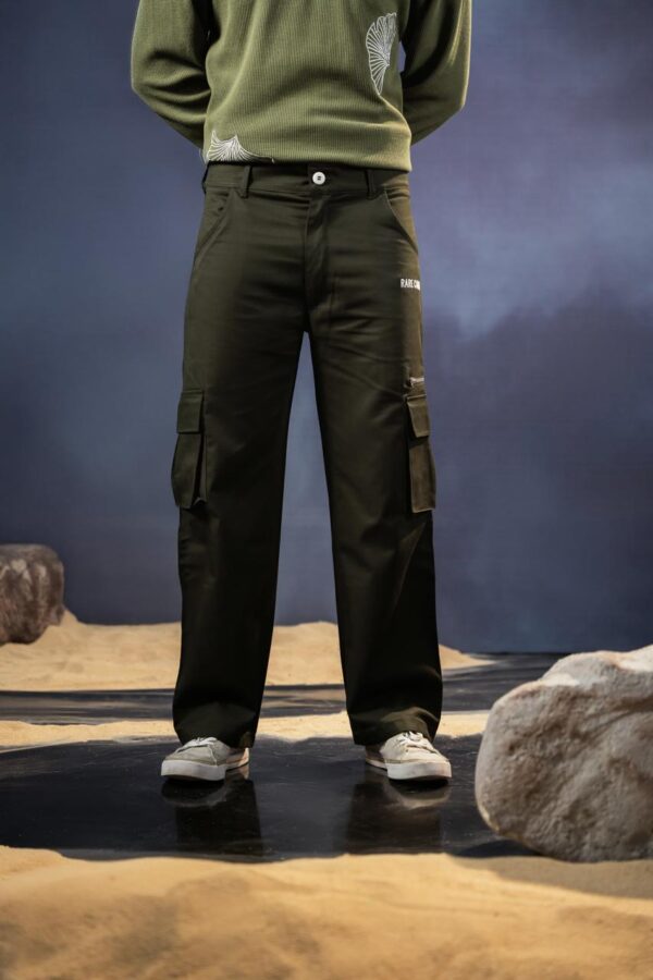 Cargo Pants Army Green - 100% Cotton