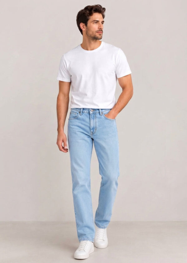 Vintage Sky Denim Jeans by Rare Camel
