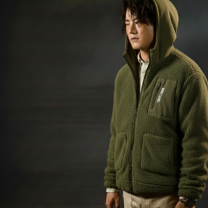 Army Green Heavy Hood by Rare Camel