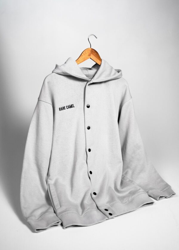 Light Grey Baggy Hood by Rare Camel
