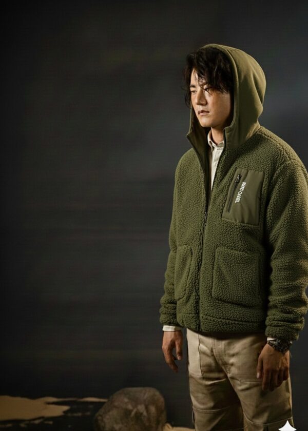 Rare Camel Army Green Heavy Hood – main view