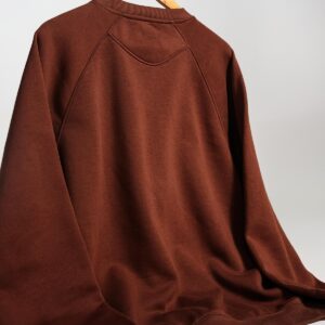 Rare Camel Brown Printed Baggy Sweat Shirt – alternate view