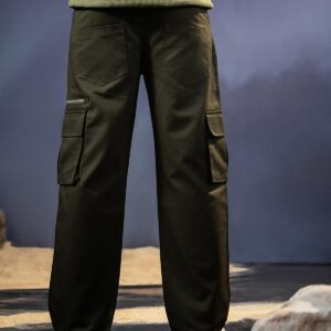 Rare Camel Cargo Pants Army Green – alternate view