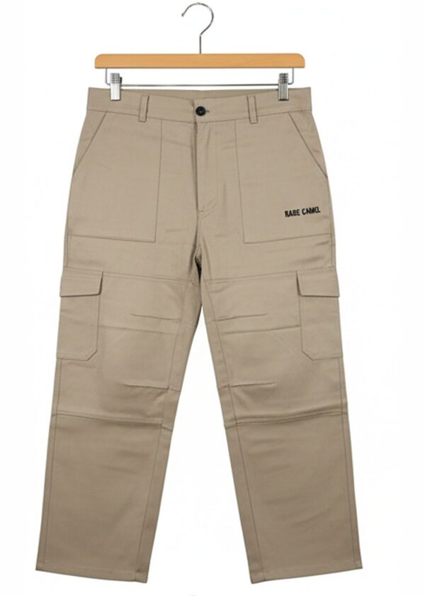 Rare Camel Cargo Pant Khaki Brown – main view