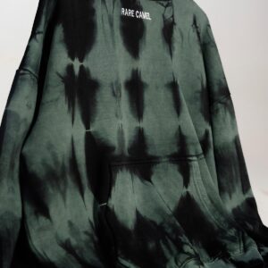 Rare Camel Tie and Dye Baggy Hood – main view