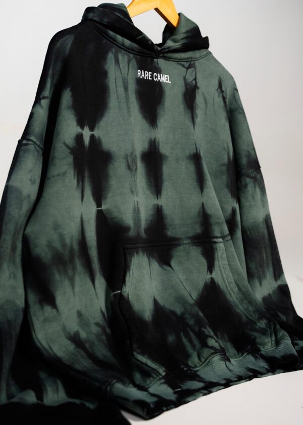 Rare Camel Tie and Dye Baggy Hood – main view