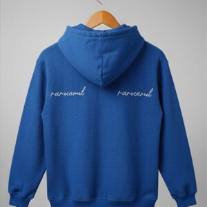Rare Camel Waffle Thermal Knitted Hood Navy Blue – alternate view